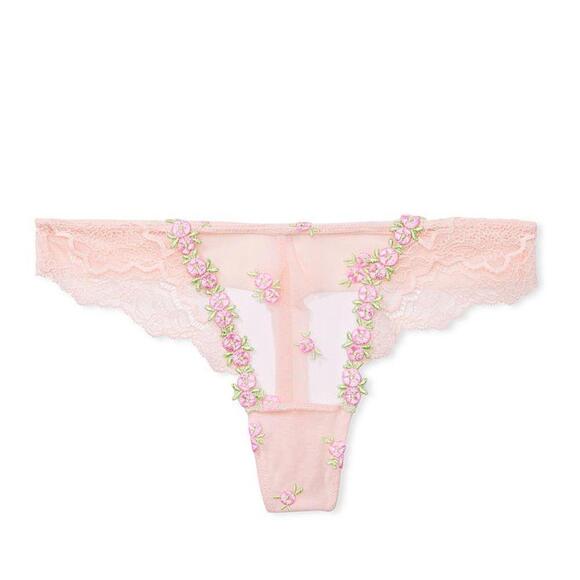 Victoria secret Rosebud Embroidery Thong - Picture 4 of 7